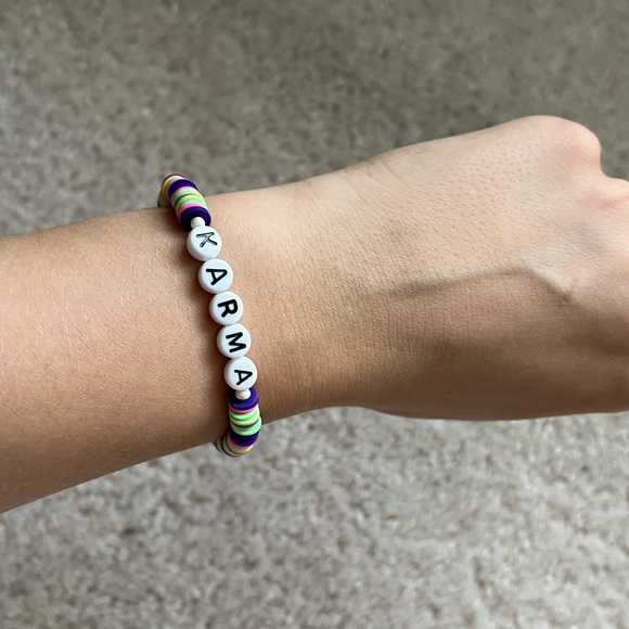 Jewelry Taylor Swift Karma Inspired Friendship Bracelet Poshmark